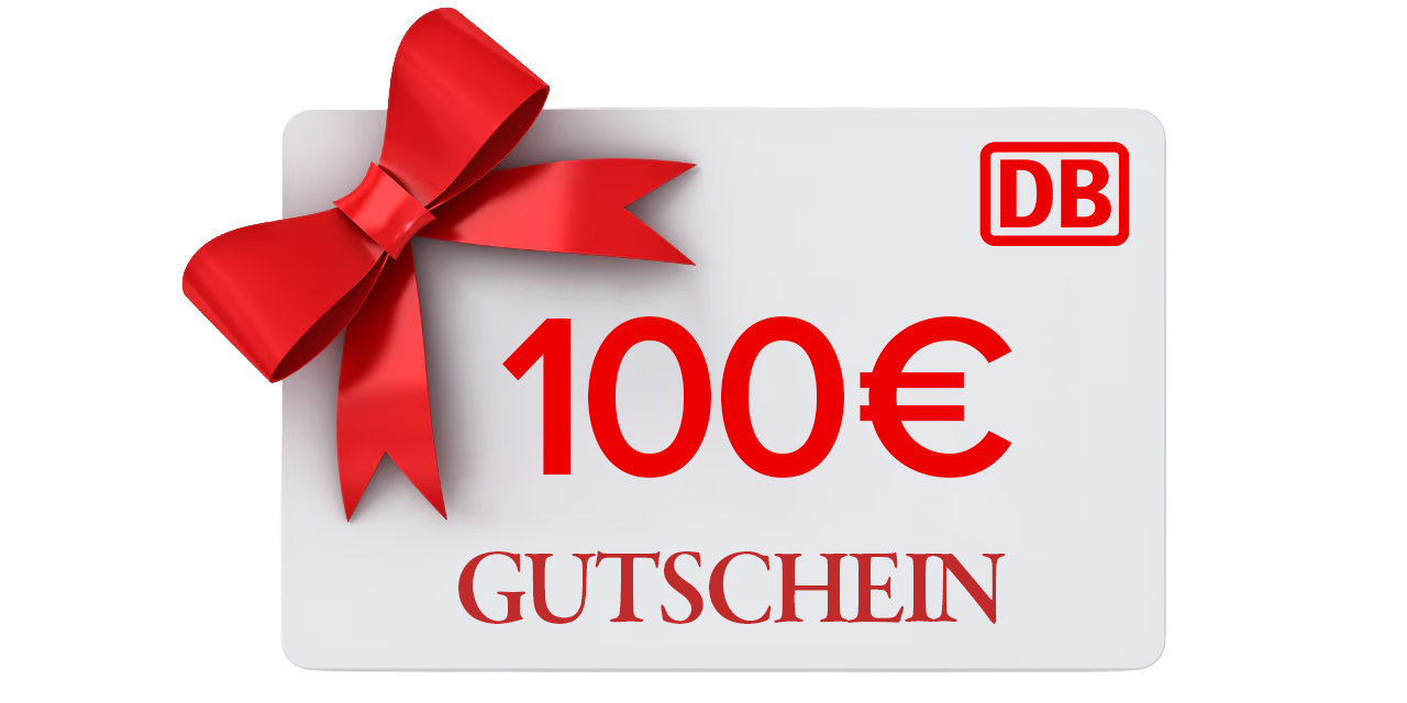 100€ Gutschein – Die ideale Geschenkkarte für unterwegs